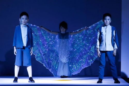 莱索兔儿童彩妆亮相SS2020KIDSWRAR上海时装周童装发布