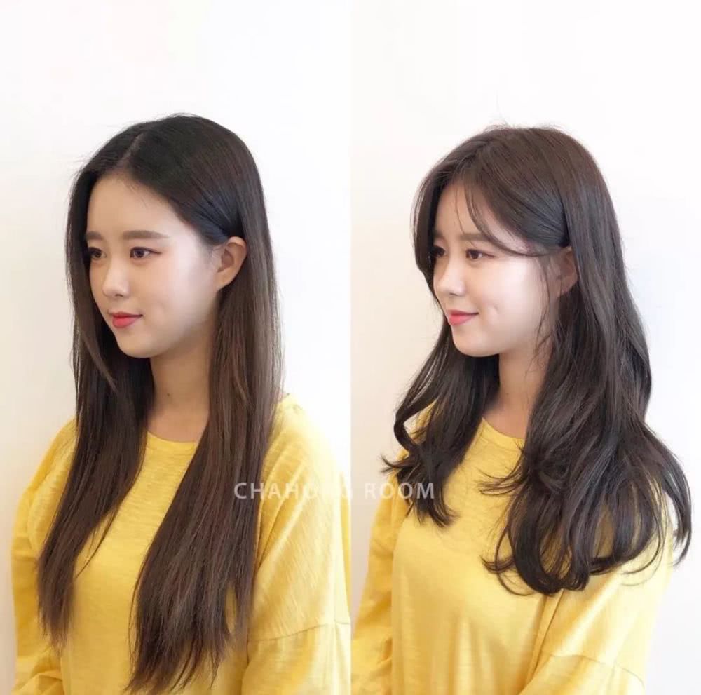 换对发型的女孩子才更美