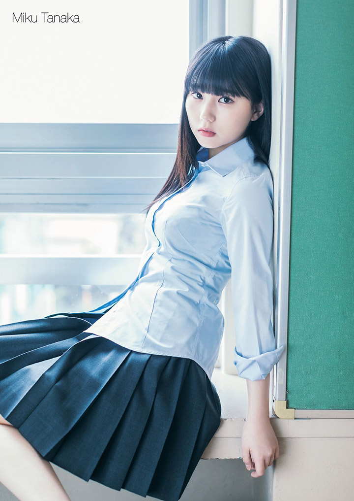 田中美久美图：纯真无邪气的HKT48少女
