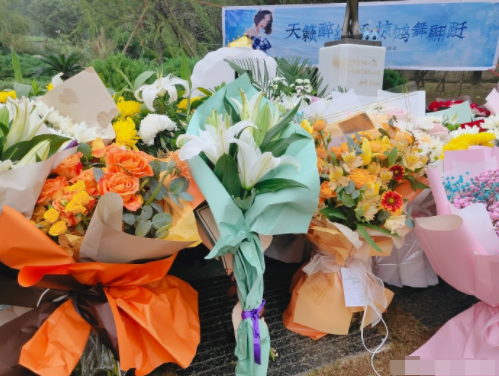 姚贝娜冥诞张碧晨连续6年送祝福，经纪人和粉丝前往墓地悼念