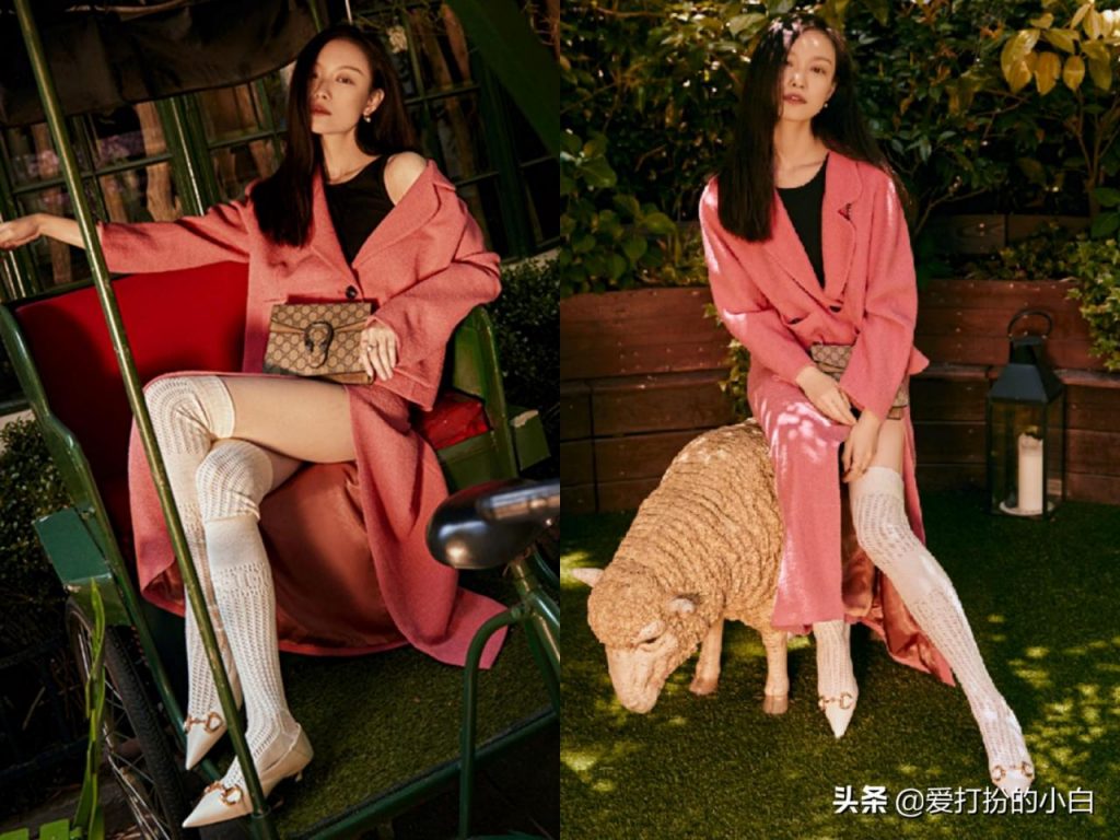 倪妮的写真野性又惹火，她狠起来的时髦感真没几个人比得了